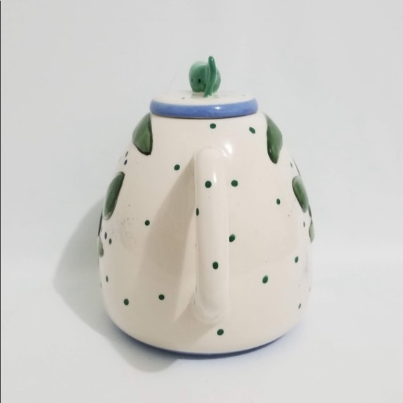 Blue Sky Ceramic Diane Leatherback Turtle Teapot - Picture 6 of 9